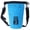 3L-Blue, variant on Floating Bag Heavy Duty Roll Top for River Trekking Swimming Fishing Dry Bag for Women Men Unisex Dry Storage Bag