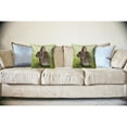 thumbnail image 2 of Betsydrake HJ053L 18 x 18 in. Rabbit Large Indoor & Outdoor Pillow - Large, 2 of 3