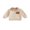 Khaki, variant on RUINIXCW Toddler Baby Boy Girl Thanksgiving Sweatshirt Outfit Infant Baby Boys Girls Fall Shirt Clothes Casual Letter Turkey Embroidery Plaid Collar Half Zip Up Long Sleeve Pullover Tops