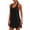 Black, variant on Summer Sundress for Women Sleeveless Mini Beach Dresses Tank Dress Short Casual Racerback Tank Tops White M