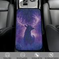 thumbnail image 2 of Yuyamidu Deer Car Arm Rest Covers Starry Sky Auto Armrest Pad Flannel Automoblie Interior Accessories Purple Car Center Console Armrest Cushion Cover for Car Truck SUV Van, 2 of 7