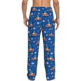 thumbnail image 3 of Daiia Dinosaur Driving Men's Sleep Pant with Pockets and Drawstring,Pajama Pants-Medium, 3 of 9