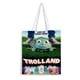 thumbnail image 1 of Trolland Bolso de tela con estampado de lienzo para mujer, bolsa de compras reutilizable y estética, con cremallera interior, regalo para mujer,38*45cm., 1 of 6
