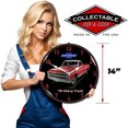 thumbnail image 3 of Collectable Sign and Clock 1970 Chevrolet Truck LED Lighted Premium Wall Clock, 3 of 7