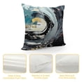 thumbnail image 4 of Chilfamy Abstract Art Pillow Covers for Couch Sofa Indoor Outdoor Zipper Closure Throw Pillow Cover 1PC 22x22in, 4 of 5