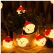 thumbnail image 2 of Oso de nieve navideño LED , niños, decoración de pasillo, pequeña luz nocturna, Navidad, día festivo, cadena de luces, fiestaUSB2 metros y 10 luces, 2 of 5