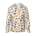 thumbnail image 1 of Balery Dog Faces Sudadera ligera de manga larga con capucha y protección solar UPF 50+ para hombre y mujer, ideal para pesca y running-Medium, 1 of 7