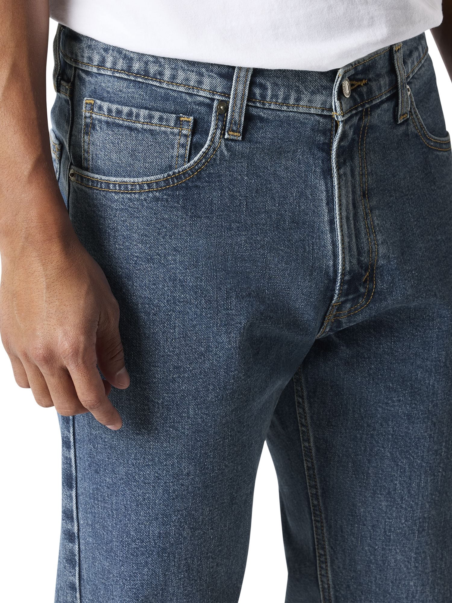 Levi Strauss Signature Men's and Big and Tall Relaxed Taper Jeans