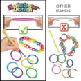 thumbnail image 5 of The Original Rainbow Loom Rubber Band Crafting Kit, Includes: 600 High Quality, Latex Free Rubber Bands, Metal Hook, 25 'C' Clips and Gift Bags, Ages 7 and Up, 5 of 10