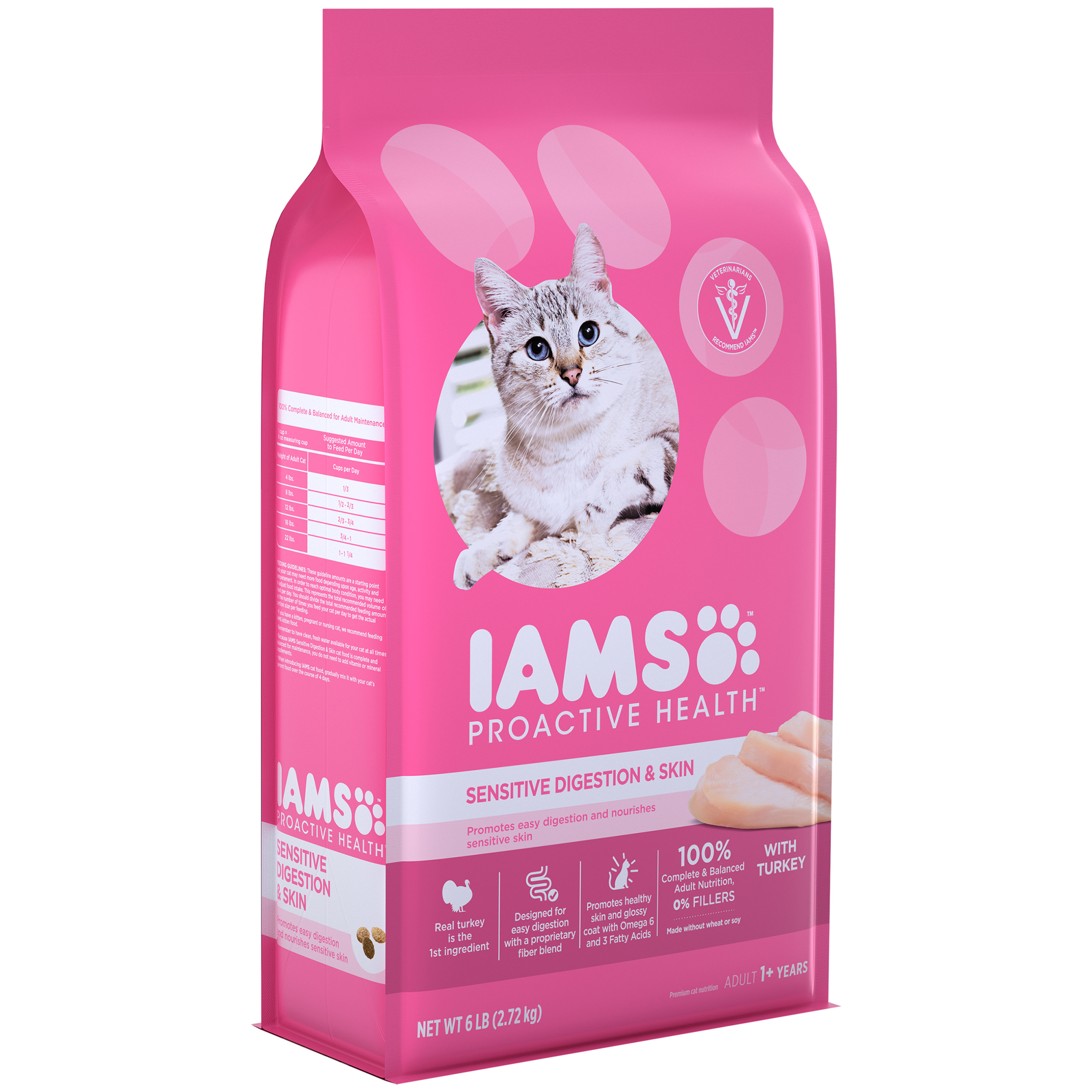 iams sensitive cat food