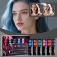 thumbnail image 5 of 10 Colors Festive Hair Chalk Combs for Temporary Hair Color, Washable Hair Color for Girls and Teens, 6g x 10pcs Hair Chalk Set for Parties and Holidays, Safe Hair Dye for Fun Styles, 5 of 9