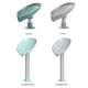 thumbnail image 4 of Caja de jabón en forma de hoja Soporte de drenaje Ventosa Soporte sin perforaciones (Verde largo) Ndcxsfigh Nuevos Originales, 4 of 5