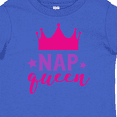 thumbnail image 4 of Inktastic Nap Queen, Princess, Crown, Stars, Sleep, Sleeping Girls Baby T-Shirt, 4 of 5