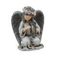 thumbnail image 3 of Almencla Statue de Jardin Solaire Ange Figurine Décorative pour Allée Extérieure Pelouse, 3 of 8