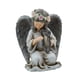 thumbnail image 3 of Angel Solar Garden Statue Escultura al aire libre Resina resistente a la intemperie Figura decorativa Luz para la decoración del hogar del porche del, 3 of 8