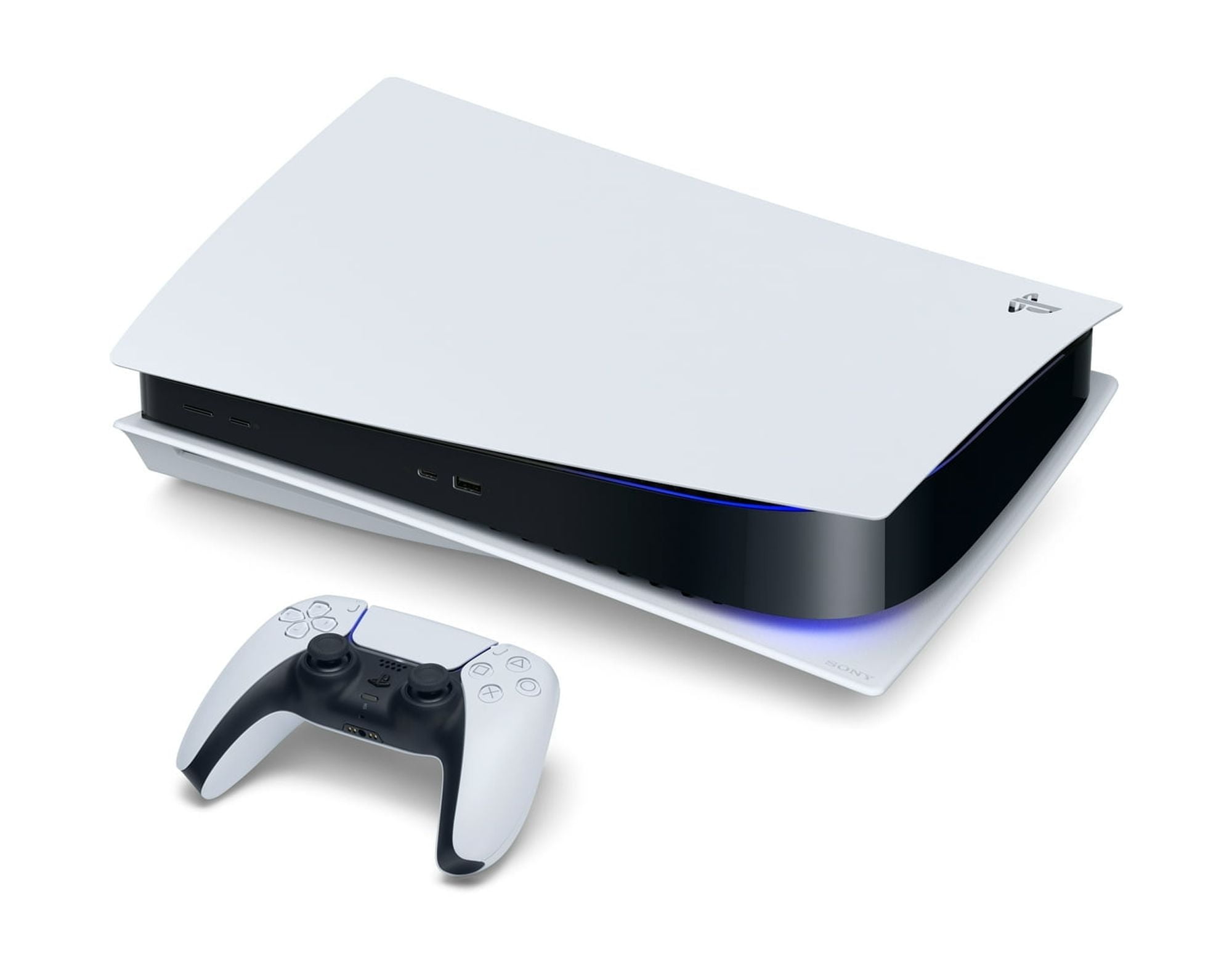 Sony PlayStation_5 Console (Disc Edition) with Marvel’s Spider-Man 2 Bundle - White Edition - Next-Gen Gaming and Superhero Adventure