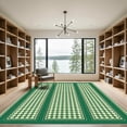 thumbnail image 2 of ODIKA 3'x5' Machine Washable Non-Slip Area Rug, Geometric Green High Traffic Rug, Green, 1051564, 2 of 7
