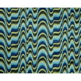 thumbnail image 3 of oneOone Polyester Lycra Fabric Waves Flame Stitch Decor Fabric Printed BTY 56 Inch Wide, 3 of 3