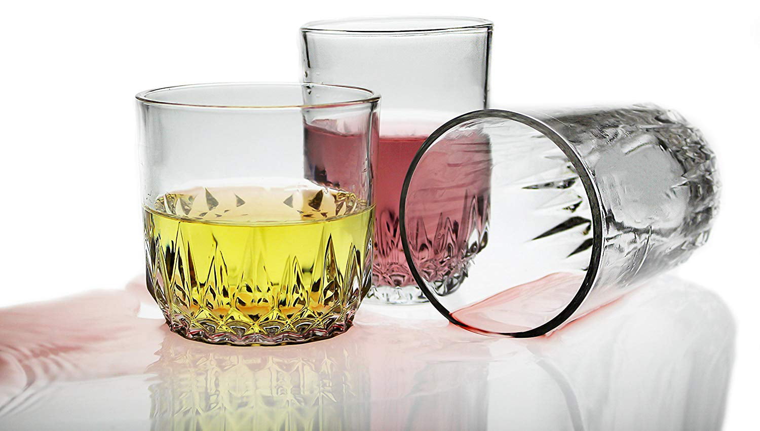Nuenen 16 Pcs 12 oz 8 oz Highball Drinking Glasses Set Tall Crystal Drink  Glasses Heavy Base Glass C…See more Nuenen 16 Pcs 12 oz 8 oz Highball