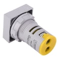 thumbnail image 3 of LED, AC 100~380V 20~75Hz Square Digital Display LED Indication Light Frequency Measuring Device, Indicator Lights, 3 of 8