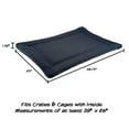 thumbnail image 2 of PETMAKER Waterproof Dog Crate Bed - Navy Blue, 38.75" x 25", 2 of 8