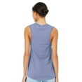 thumbnail image 3 of BELLA + CANVAS - Women's Jersey Muscle Tank - 6003 - Lavender Blue - Size: XL, 3 of 5