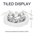 thumbnail image 5 of Marble Women's Chiffon Summer Beach Dresses with Polyester Straps for a Stylish Look, 5 of 6