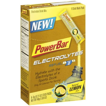 PowerBar PowerBar Electrolytes Electrolyte Drink Mix, 8 ea