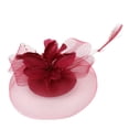 thumbnail image 5 of Clearance Heardband Sinamay Flower Pillbox Hat Hair Clip Kentucky Headband, 5 of 6