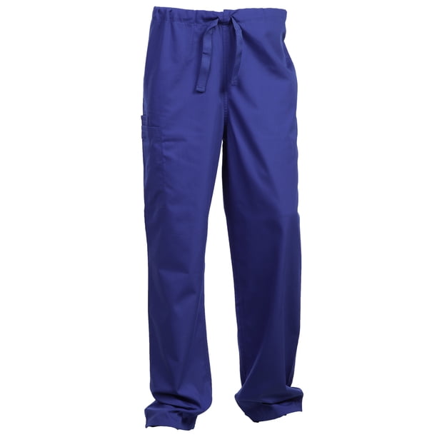 Cherokee - Pantalones con cinturilla ajustable para mujer (Azul)