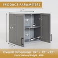 thumbnail image 3 of 24" Kitchen Wall Cabinet, 3 of 6