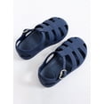 thumbnail image 5 of hirigin Kids Girls Boys Casual Sandals, Solid Color Hollow-Out Soft Sole Non-Slip Flat Shoes, 5 of 7