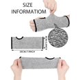 thumbnail image 2 of 3 Pairs Cut Resistant Arm Sleeves Thin Arm Protectors Arm Guard with Thumb Hole Gloves for Women Men Garden Kitchen, 2 of 6
