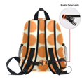 thumbnail image 5 of FORMRS Kids School Backpack with Front Zippered Pocket 12" Student Travel Daypack, Orange Geometric Pattern, 5 of 6