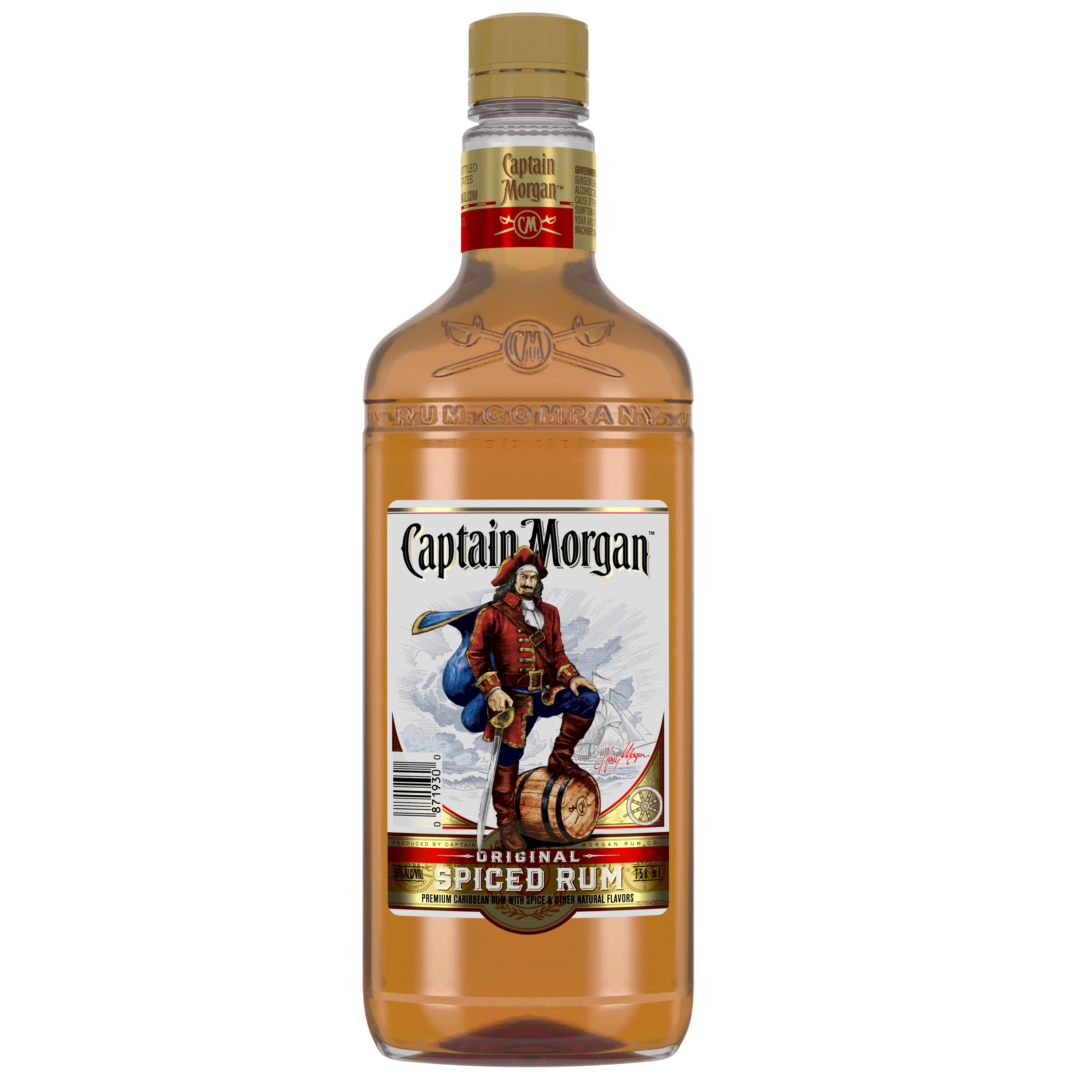 Captain Original Spiced Rum, 750 mL (70 Proof)