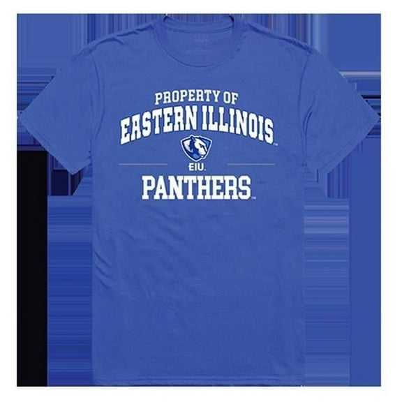 W Republic Products 517-216-B02-03 Eastern Illinois University Property College Tee, Royal - Large