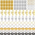 thumbnail image 1 of 60-170 Pcs/Pack Anneaux pour Cheveux Mélangés Tresses Dreadlocks Perles Poignets Pinces Accessoires pour Cheveux, 1 of 6