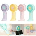 thumbnail image 3 of Summer Outdoor Travel Small Fan USB Fan Student Office Home Pink Portable, 3 of 4