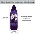 thumbnail image 5 of HELLHERO Ironing Board Cover with Moon Spider web Pattern, 15x54 Inches Polyester - Ironing Board Cover and Pad for Craft Corner, Sewing Nook, Home Studio, 5 of 5