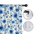 thumbnail image 4 of Blackout Kids Curtains,Pioneer Flower Floral Print Pattern Childrens Insulated Curtains Set Of 2,Bedroom Essentials,Toddler Room Decor 52"x63", 4 of 5