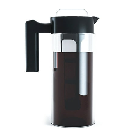 

NUQUQU 1300Ml Espresso Maker Cold Brew Iced Coffee Maker Dual Use Filter Coffee&Tea Pot Espresso Ice Drip Maker Glass Pots