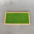 thumbnail image 1 of RENACLIPY 1Pcs Durable Bamboo Man's Display Stand with Green Artificial Grass Mat for Action Figures and Models Storage, 1 of 6