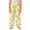 Yellow, variant on YOUYEDIAN Comfy Bow Print Pajama Pants for Girls Stretch Drawstring Lounge Pants with Pockets Bow Print Casual Wide Leg Pjs Bottoms Black 9-10 Years