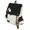 F, variant on Backpack For Students Cute Large Capacity Schoolbags With Pins And Pendant Side Pockets Women Bookbag Trendy Men Gym Bag