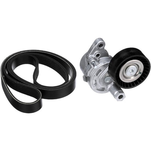 Serpentine Belt Drive Component Kit - Compatible with 2014 - 2019 Nissan Rogue 2.5L 4-Cylinder GAS 2015 2016 2017 2018