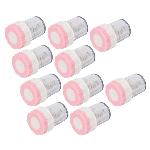 Arandela de Lente de Contacto, Limpiador de Lentes Ergonómicos de Contacto Portátiles ABS 10pcs para Oficina para Hombres