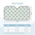 thumbnail image 3 of Bingfone Cartoon Sea Turtle Car Windshield Sunshade,Sun Foldable Sun Shield Sun Visor for Car - Small, 3 of 8