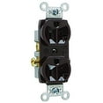 thumbnail image 2 of Pass & Seymour Réceptacle COMMERCIAL Brun Sortie Duplex 20A 125V CR20, 2 of 4
