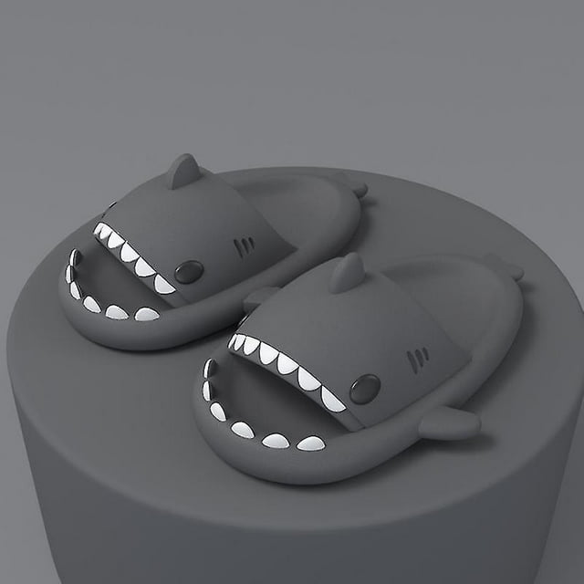 Shark Slippers Non-slip Shower Bathroom Slippers Soft Summer Slide Sandals For Girls And Boys New