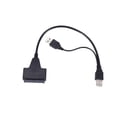 thumbnail image 2 of 2X USB 2.0 A Ide Sata S-Ata 2.5 / 3.5 Pulgadas Adaptador para HDD / SSD Ordenador Cable Convertidor de la Unidad, 2 of 5